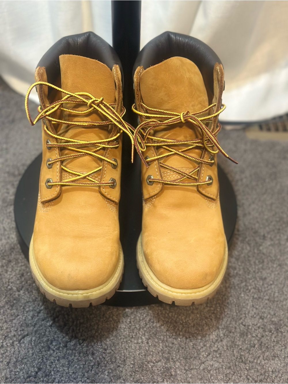 Timberland 6” Premium Waterproof Internal Wedge Boots Wheat Women’s 8.5